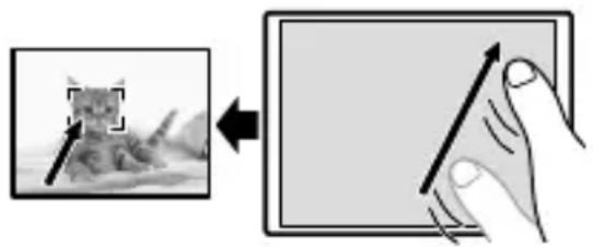 SONY Alpha ILCE-7RM4 - ■ Specifying the position where you want to focus in the still image mode - 1