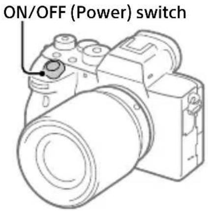 SONY Alpha ILCE-7RM4 - Step 5: Setting the language and the clock - 1
