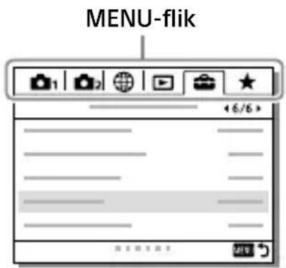 SONY Alpha ILCE-7RM4 - Hur man använder de olika MENU-punkterna - 2
