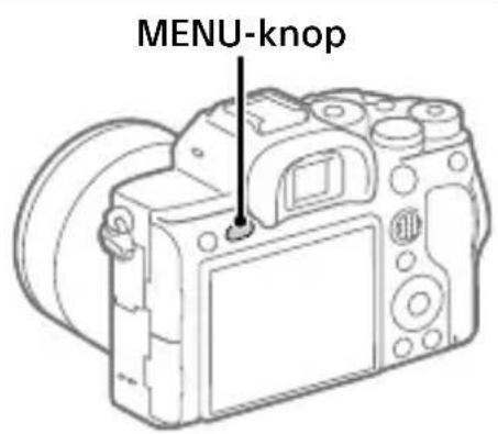 SONY Alpha ILCE-7RM4 - MENU-onderdelen gebruiken - 1