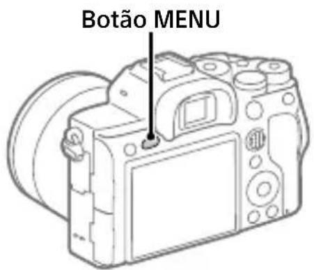 SONY Alpha ILCE-7RM4 - Utilizar itens do MENU - 1