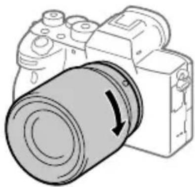 SONY Alpha ILCE-7RM4 - Trin 4: Montering af et objektiv - 3