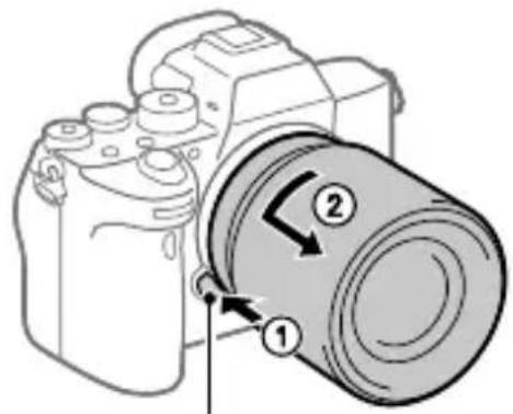 SONY Alpha ILCE-7RM4 - Per rimuovere l'obiettivo - 1
