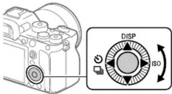 SONY Alpha ILCE-7RM4 - Using the control wheel - 1