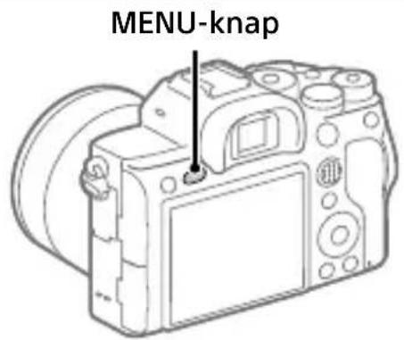 SONY Alpha ILCE-7RM4 - Brug af MENU-punkter - 1