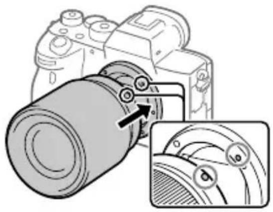 SONY Alpha ILCE-7RM4 - Trin 4: Montering af et objektiv - 2