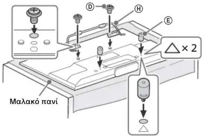 SONY KDL50W828BBAE2 - Προετοιμασία για την εγκατάσταση της τηλεόρασης - 3