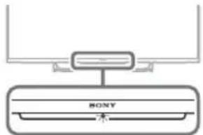 SONY KDL50W828BBAE2 - Η λυχνία LED φωτισμού είναι αναμμένη. - 1