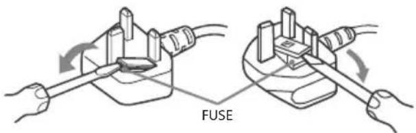 SONY KDL50W828BBAE2 - NOTICE FOR CUSTOMERS IN THE UNITED KINGDOM - 1