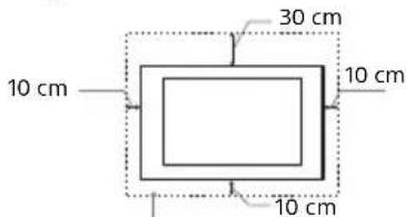 SONY KDL50W828BBAE2 - Installato a parete - 1