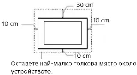 SONY KDL50W828BBAE2 - Вентилация - 1