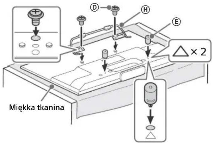 SONY KDL50W828BBAE2 - Przygotowanie do zamontowania telewizora - 3
