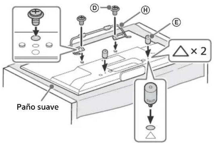 SONY KDL50W828BBAE2 - Preparativos para la instalación del televisor - 3