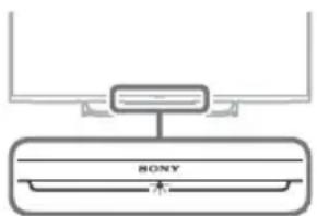 SONY KDL50W828BBAE2 - De verlichtings-LED is ingeschakeld. - 1