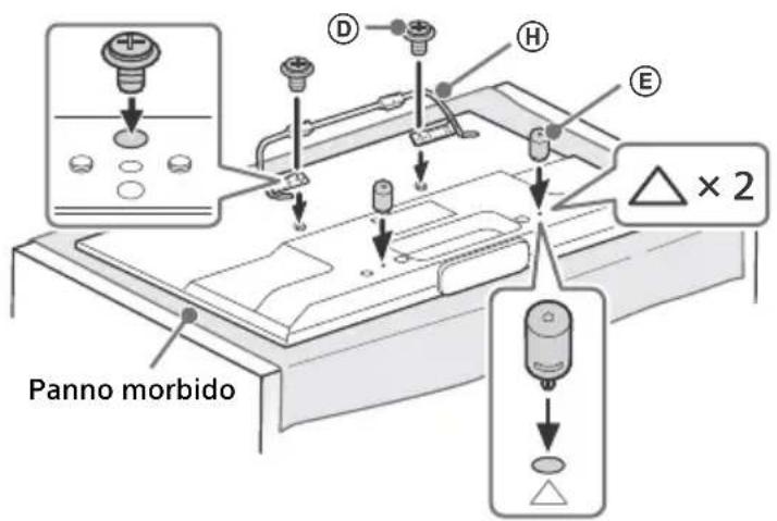 SONY KDL50W828BBAE2 - Preparazione per l'installazione del televisore - 3