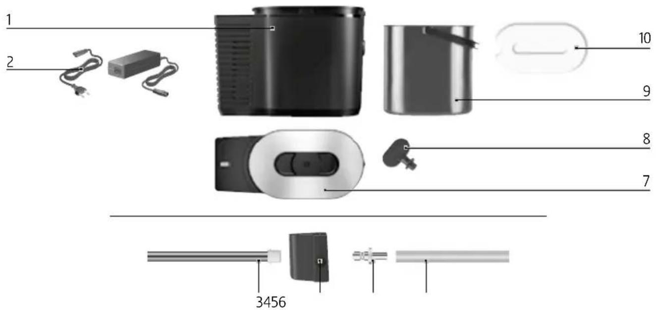 JURA Cool Control 2.5L - Eléments de commande - 1