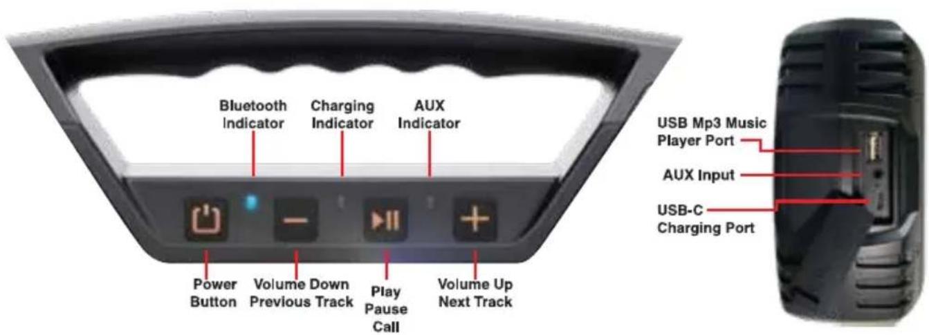 QFX BT-ZX35 - BATTERY - 1