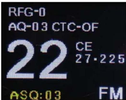 PNI Escort HP 8900 - Aktywuj ASQ. Ustawienie poziomu czułości. - 1