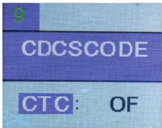 PNI Escort HP 8900 - CTCSCODE (CTCSS/DCS codes) - 1