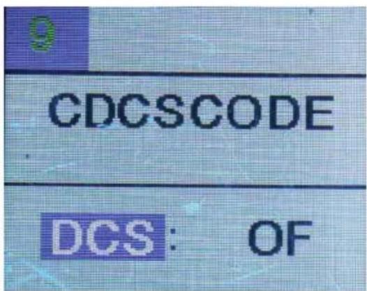 PNI Escort HP 8900 - CTCSCODE (CTCSS/DCS codes) - 2