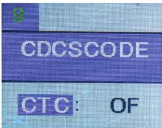 PNI Escort HP 8900 - CTCSCODE (CTCSS/DCS kódok) - 1