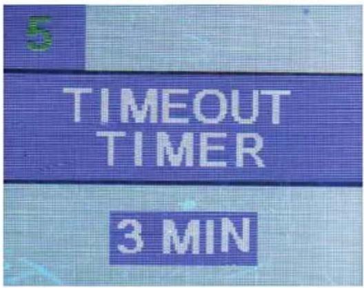 PNI Escort HP 8900 - TIMEOUT TIMER - 1