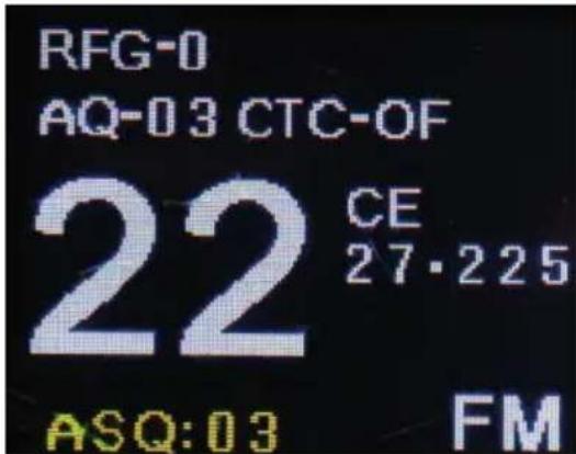 PNI Escort HP 8900 - Aktiválja az ASQ-t. Érzékenységi szint beállítása. - 1