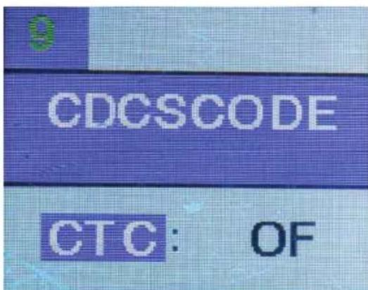 PNI Escort HP 8900 - CTCSCODE (CTCSS/DCS codes) - 1