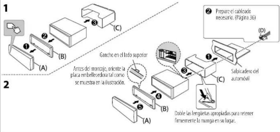 JVC KD-SX27BT - Procedimiento básico - 1