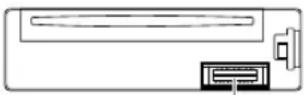 KENWOOD KDC-BT21 - Limpieza del conector - 1