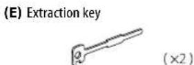 KENWOOD KDC-BT21 - Part list for installation - 5