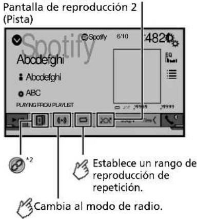 PIONEER AVH-X4800BS - Spotify® - 2