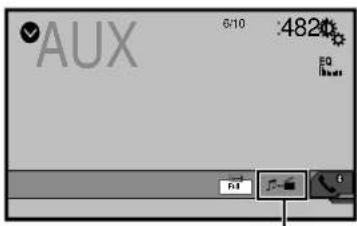 PIONEER AVH-X4800BS - AUX source - 1