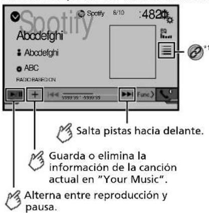 PIONEER AVH-X4800BS - Spotify® - 1