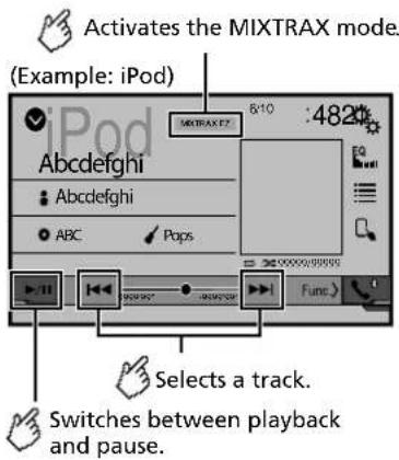 PIONEER AVH-X4800BS - MIXTRAX - 1