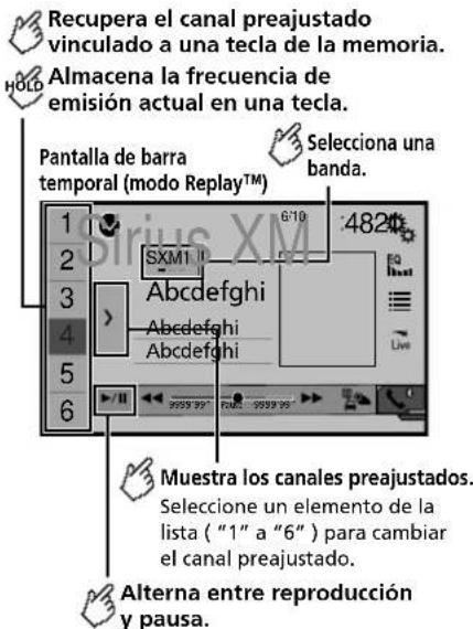 PIONEER AVH-X4800BS - Radio Satelital SiriusXM® - 2