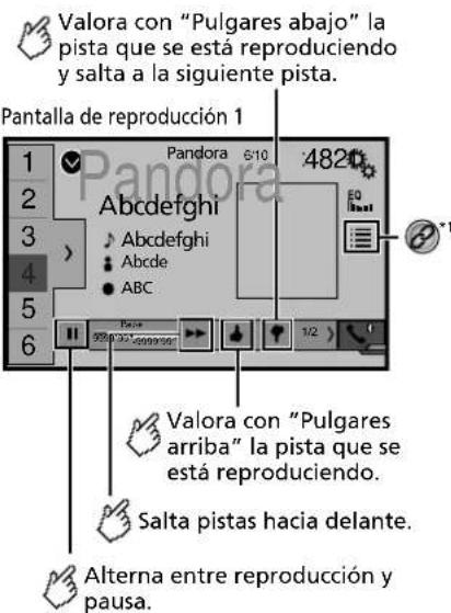 PIONEER AVH-X4800BS - Pandora® - 1