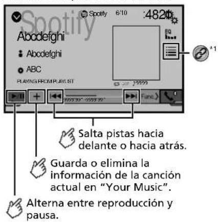 PIONEER AVH-X4800BS - Spotify® - 1