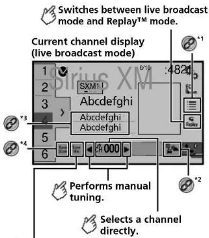PIONEER AVH-X4800BS - SiriusXM® Satellite Radio - 1