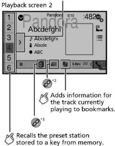 PIONEER AVH-X4800BS - Pandora® - 4