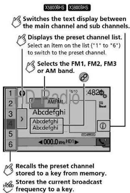 PIONEER AVH-X4800BS - HD Radio™ - 1