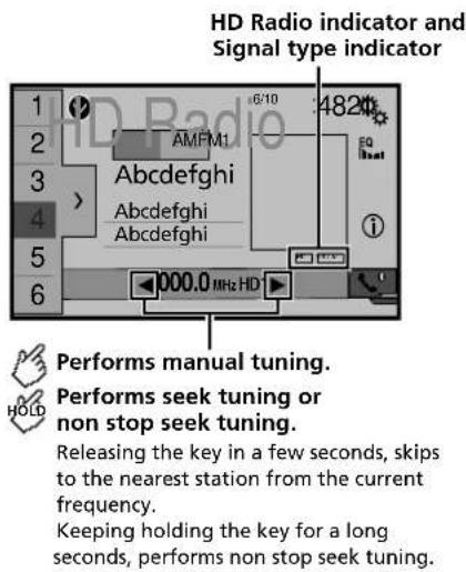 PIONEER AVH-X4800BS - HD Radio™ - 2