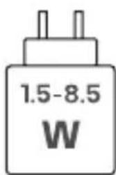 1.5-8.5 W