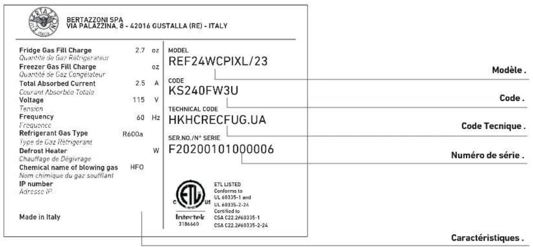 BERTAZZONI REF18WCPIXR23 - Know your appliance - 2