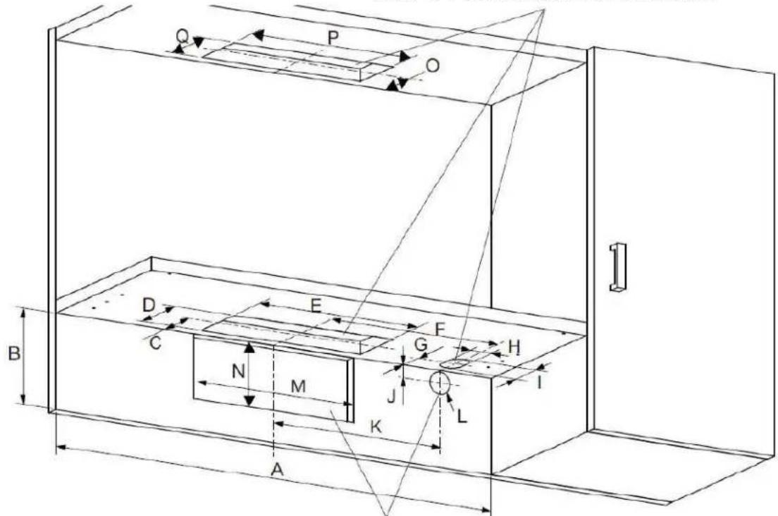 BROAN GLA1363WH - INSTALLATION AVEC CONDUIT SEULEMENT - 1
