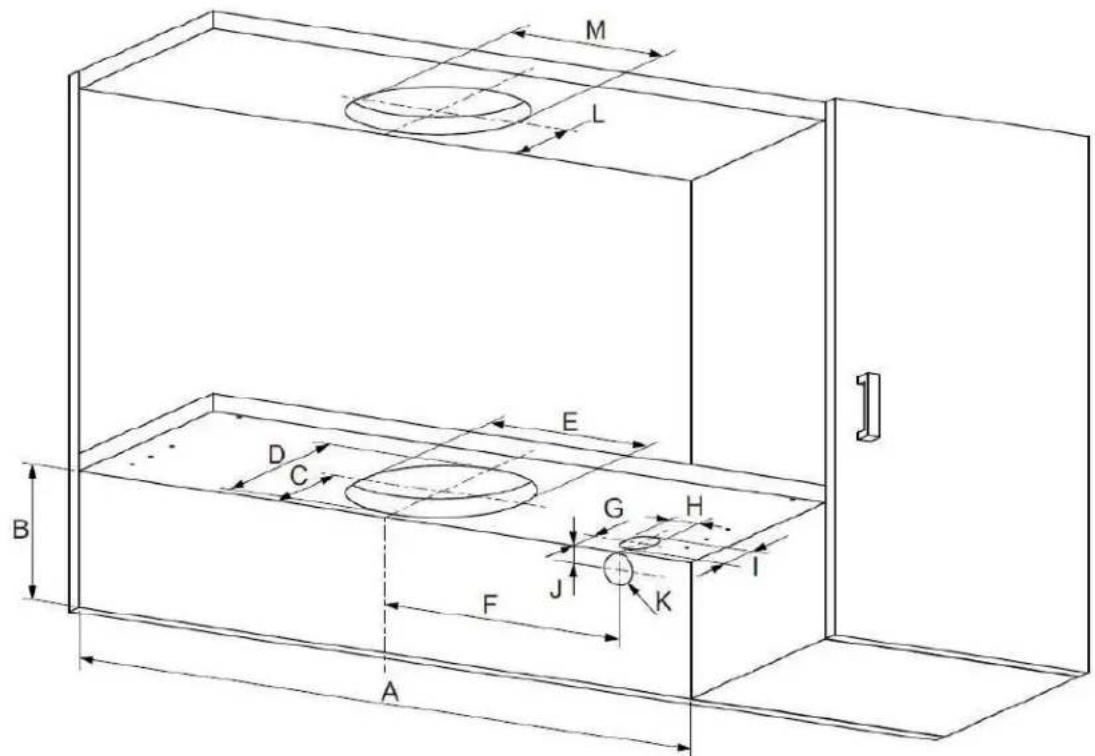 BROAN GLA1363WH - Prepare the Hood Location - 1