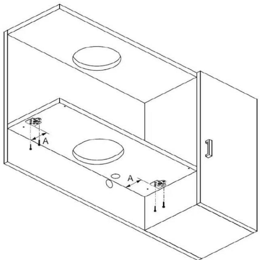BROAN GLA1363WH - Install the Hood (EZ1 Bracket) - 1