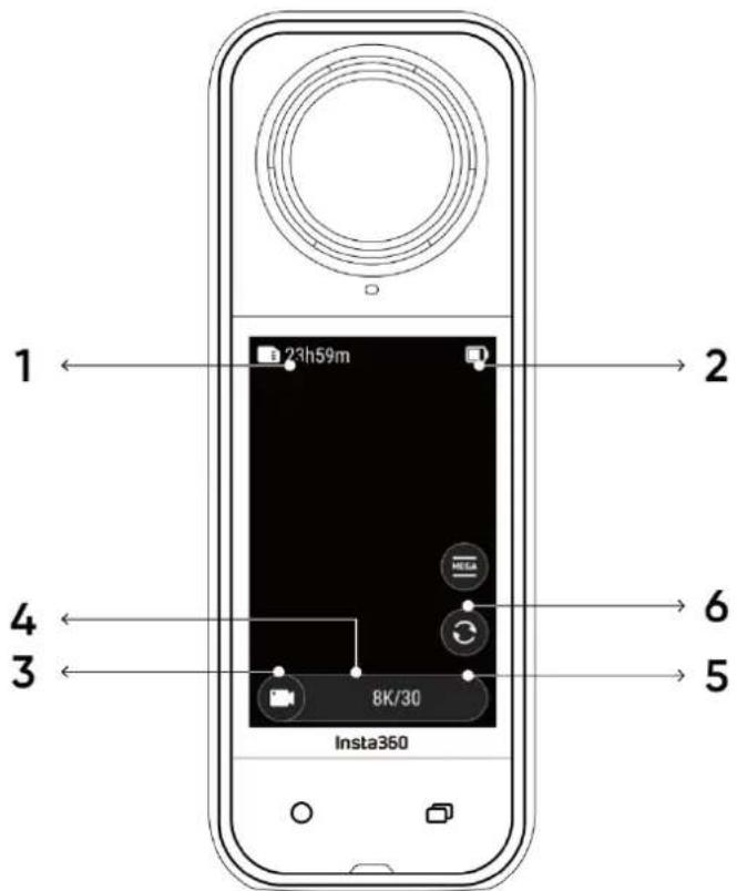 1 23h59m 2 4 3 6 8K/30 Insta350 5