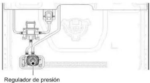 LG LRGN6323Y - Posición del regulador de presión. - 1