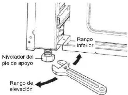 LG LRGN6323Y - Nivelación de la estufa - 1